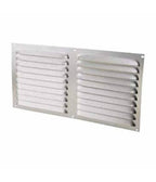 Rejilla de ventilación 15 x 30 cm Aluminio para ventilación de succión de aire