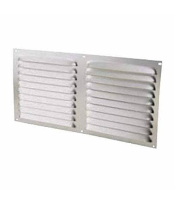 Rejilla de ventilación 15 x 30 cm Aluminio para ventilación de succión de aire