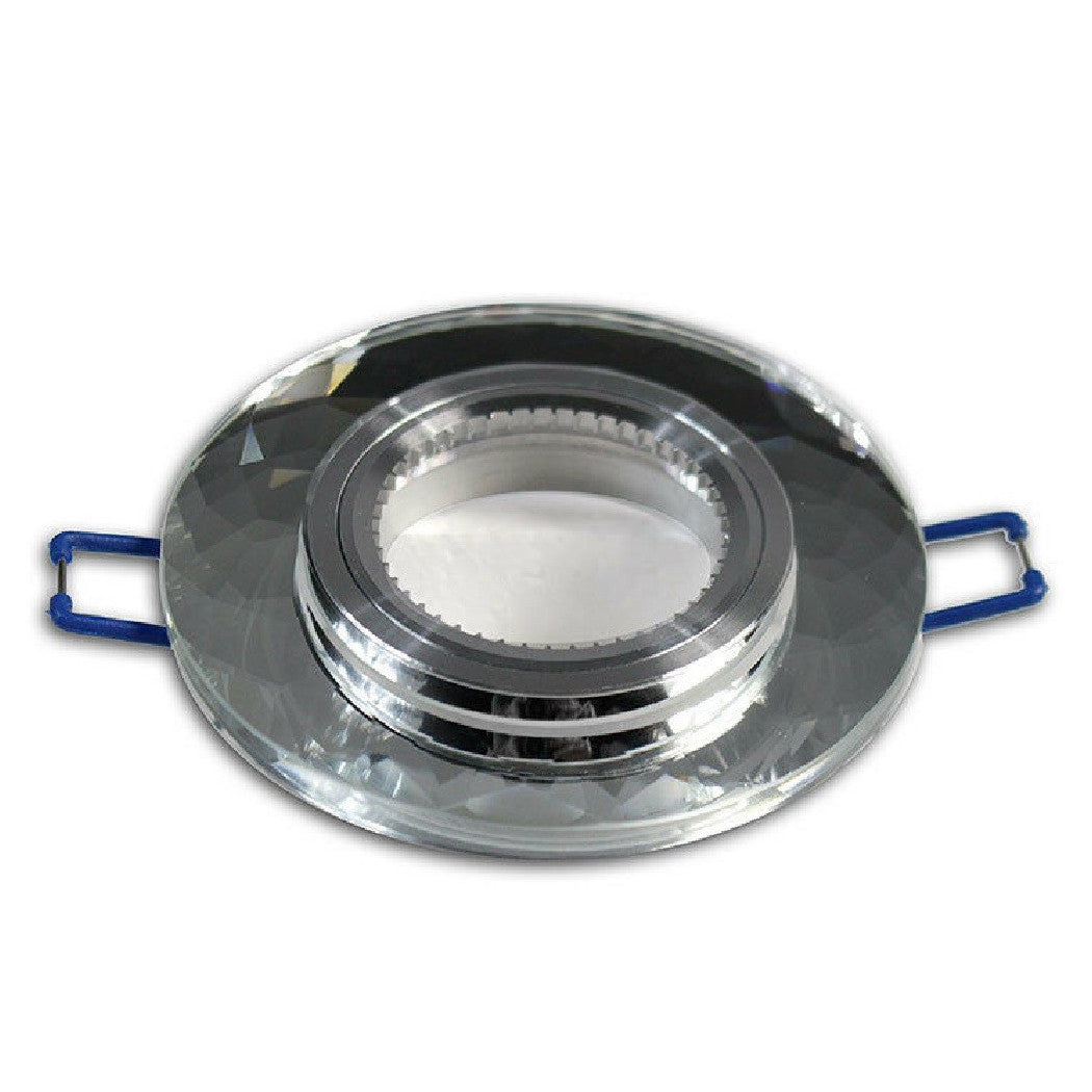 Round built-in frame Mirror effect glass Mirror support P19