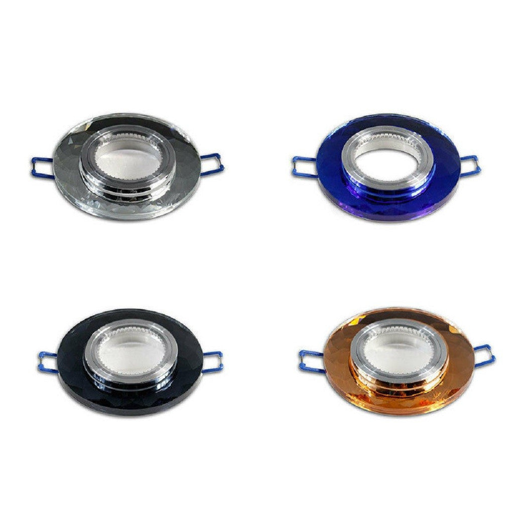 Round built-in frame Mirror effect glass Mirror support P19