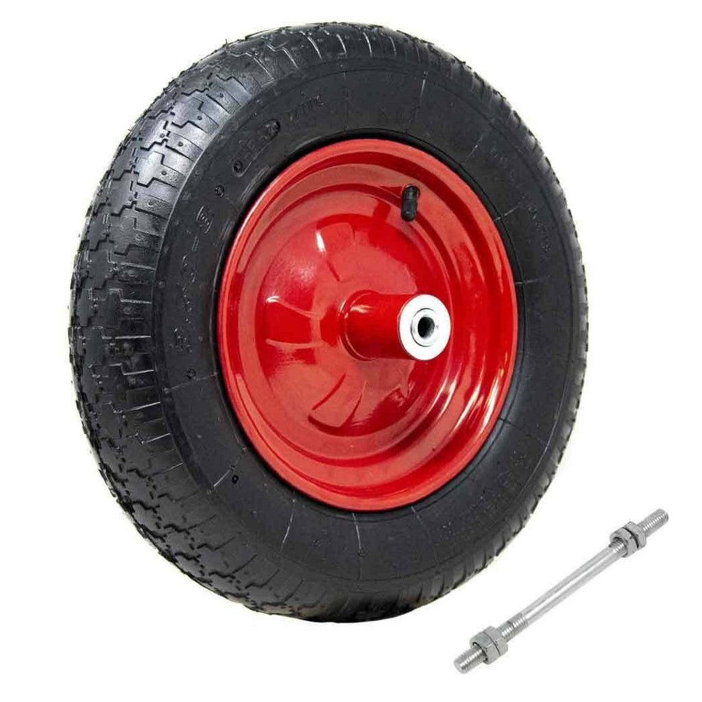 Rueda neumática para diámetro de la carretilla de caucho de 35 cm 3.50-8 modelo VESPA