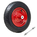 Rueda neumática para diámetro de la carretilla de caucho de 35 cm 3.50-8 modelo VESPA