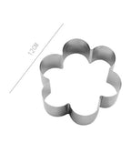 Set de 12 piezas Mini moldes de acero inoxidable para pudines dulces Tamaño de 9 cm