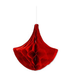 Set 3 Festoons Flower Decorative Red Velling Paper Decorations Decorations Parties