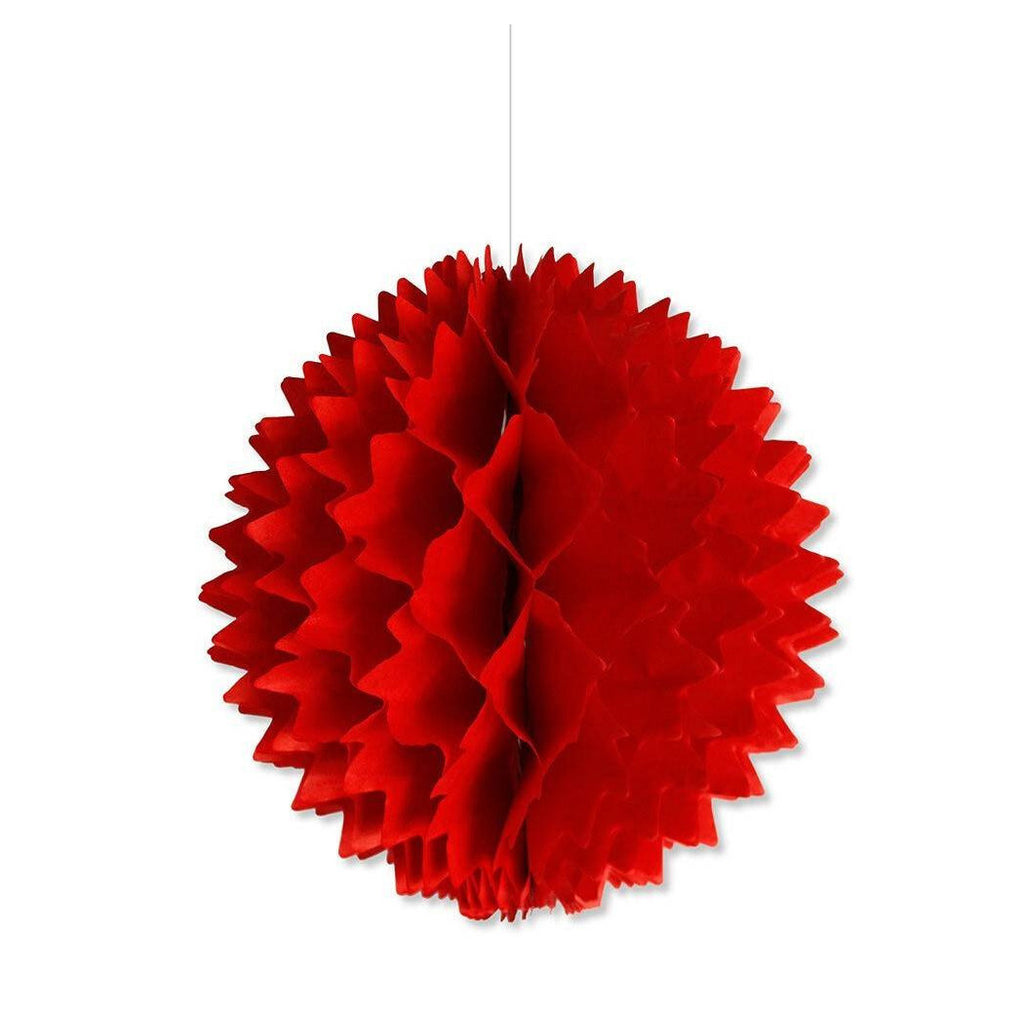 Set 3 Festoons Flower Decorative Red Velling Paper Decorations Decorations Parties