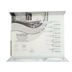 Set 7 Steel Kitchen Knives Non-slip Handle Multiple Peeled WHITE