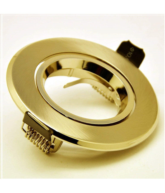 Puerta de proyector empotrable para el foco redondo GU10 ajustable para el falso techo P13