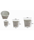 Mini Cajonera de madera 2 cajones con compartimiento decoupage 53386a