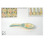 Set de la capa de cerámica de cerámica de cerámica de la capa de 6 piezas Cocina de decoración de la flor