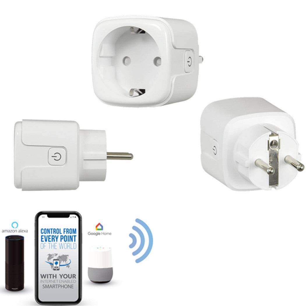 Smart WiFi Socket Temporizador inteligente Alexa Google Home IOS Android para la automatización del hogar