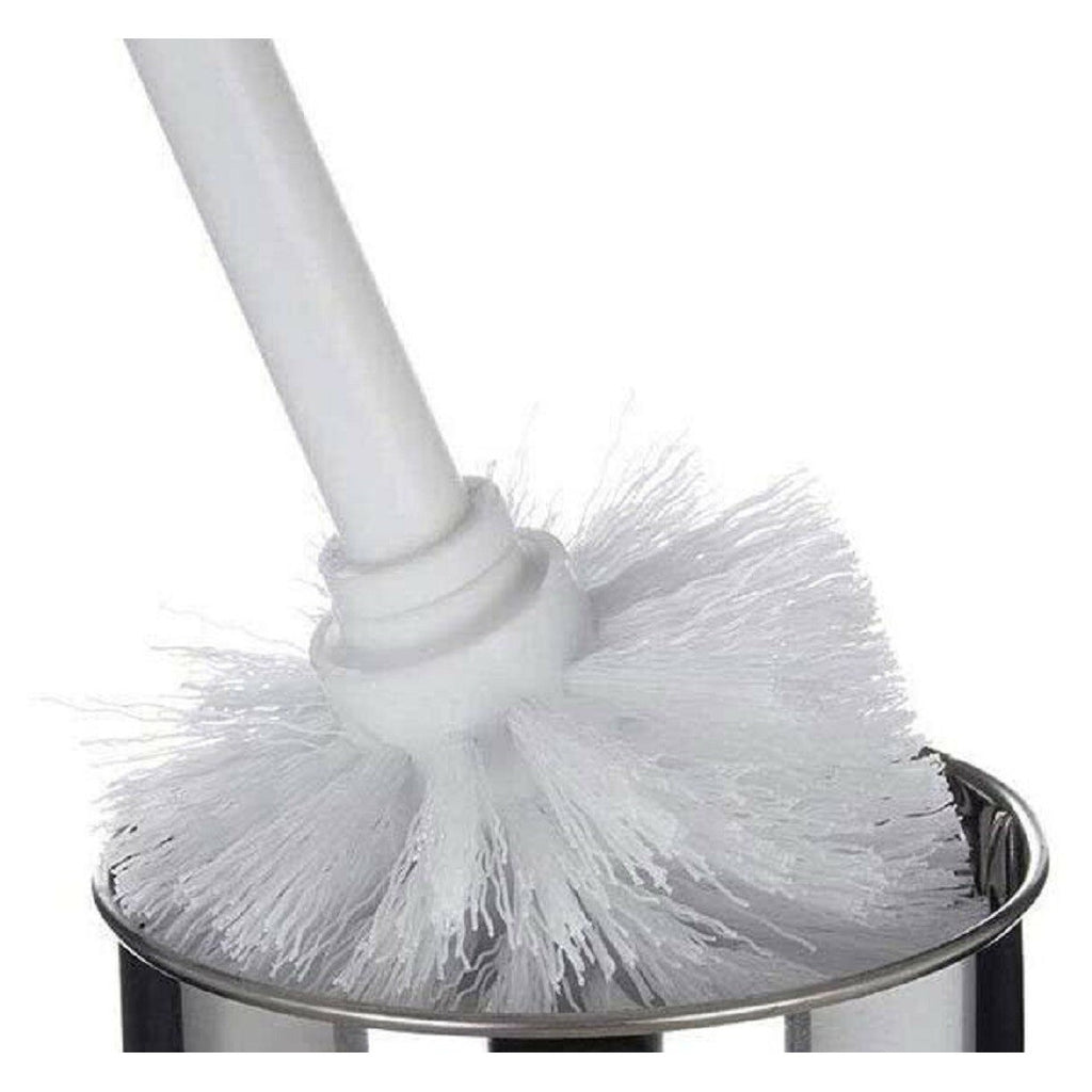 Soporte de baño de acero satinado Titular de inodoro con contenedor