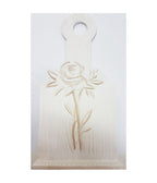 Llavero de madera Caja 6 ganchos Cuelga llaves de la pared para decoupage