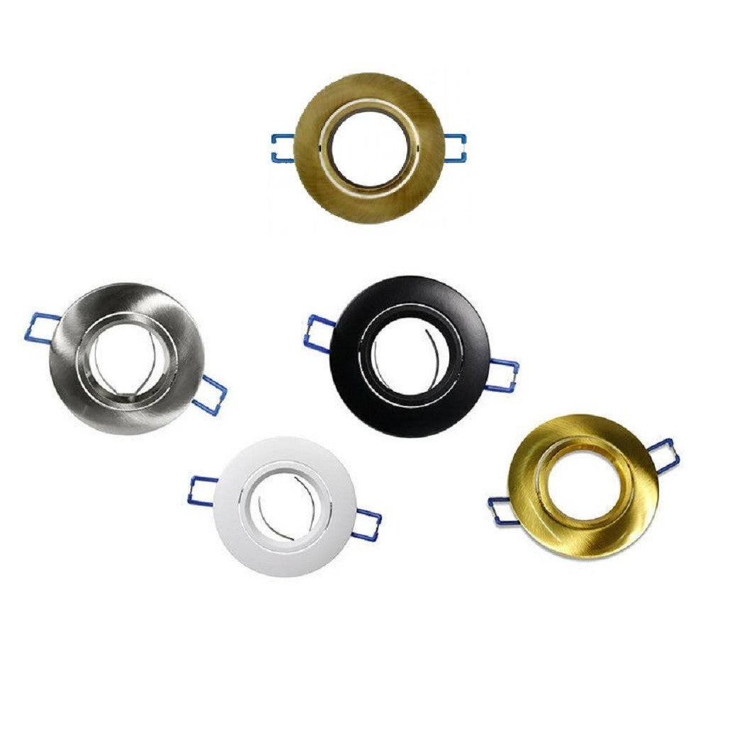 Soporte de puerta de pantalla incorporada redonda Soporte para el Soporte de Spotlop P12