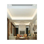 Soporte de soporte empotrado ajustable blanco redondo para proyector P11