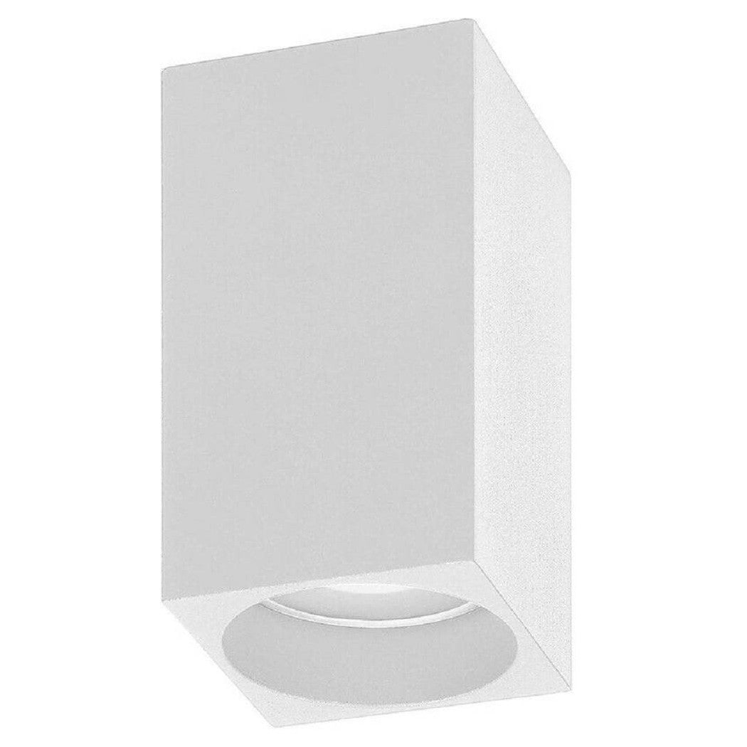 Soporte de techo de apliques en cubo pintado yeso GU10 Attack GS-C14