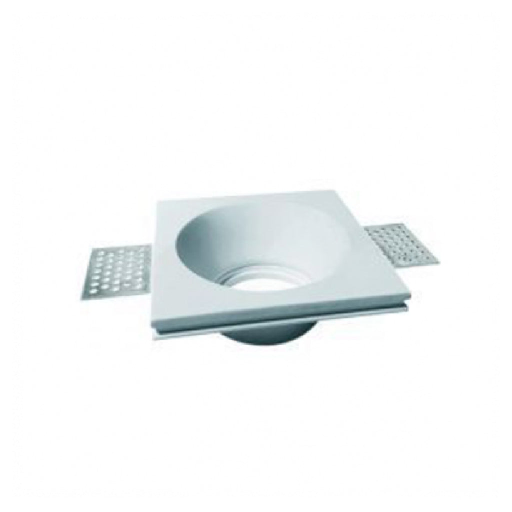 Soporte de tiza empotrable pintible redondo Soporte redondo Spotlight GU10 GS-22