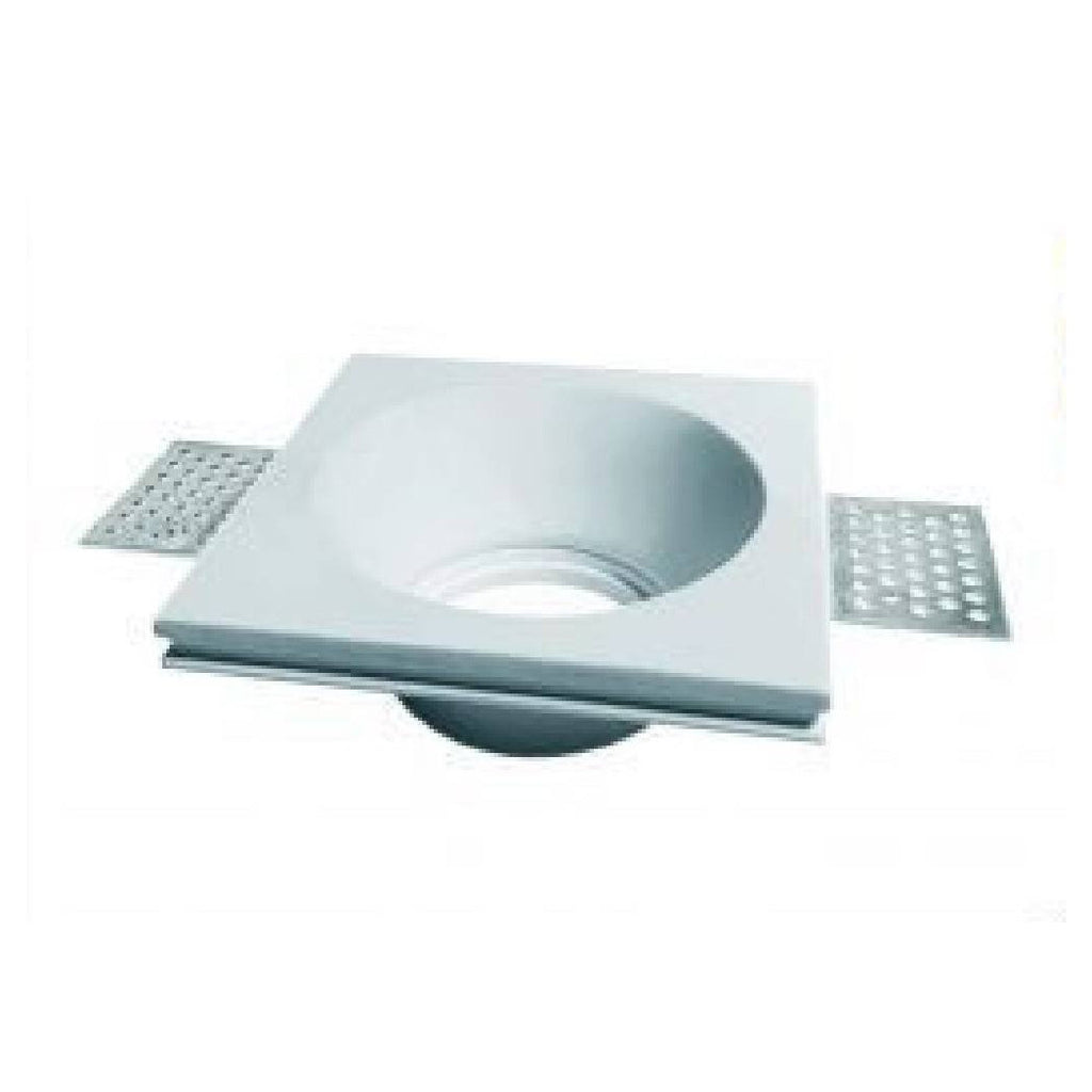 Soporte de tiza empotrable pintible redondo Soporte redondo Spotlight GU10 GS-22