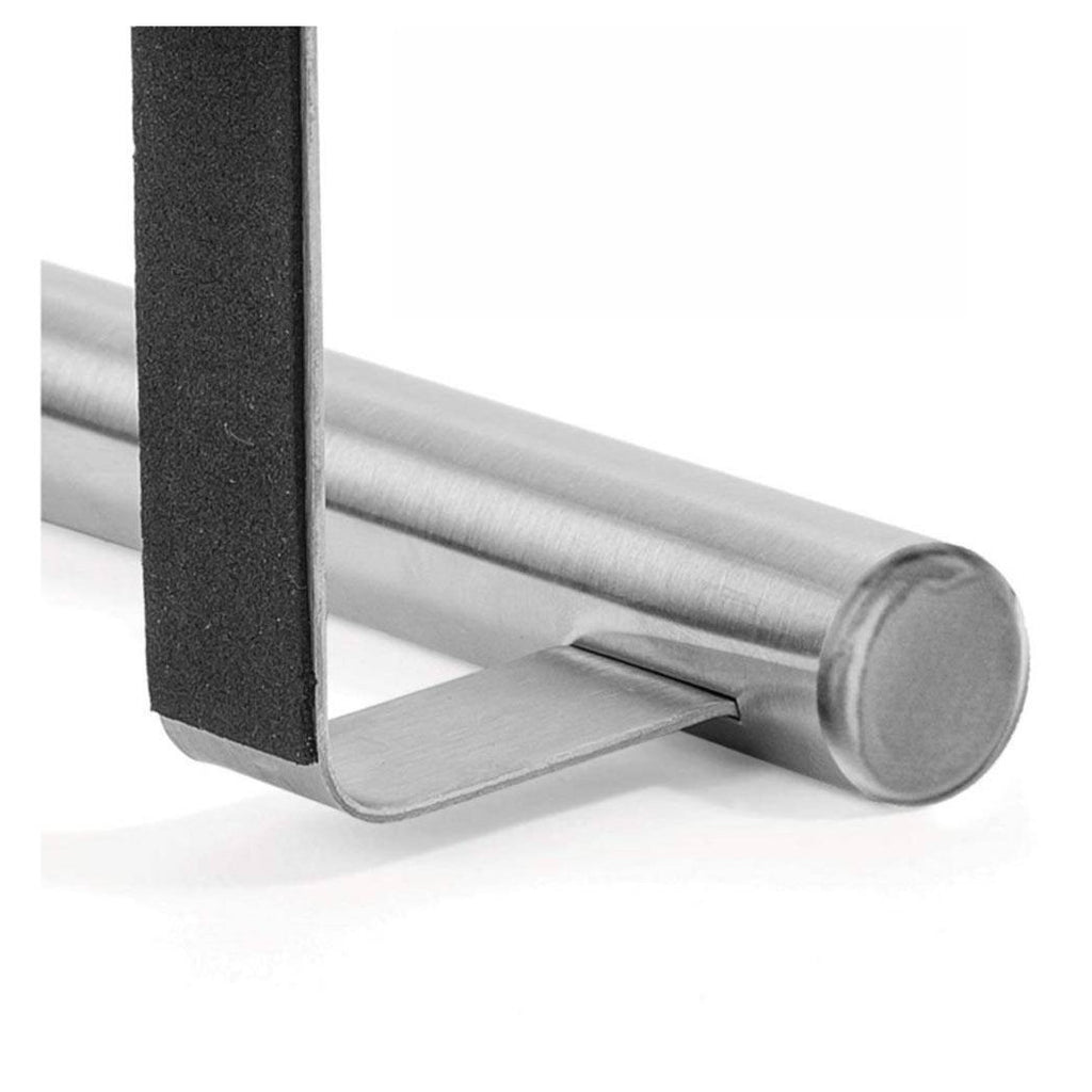 Soporte de toalla SOSTROFINOS EN STEEL 23 CM para puertas con acoplamiento rápido