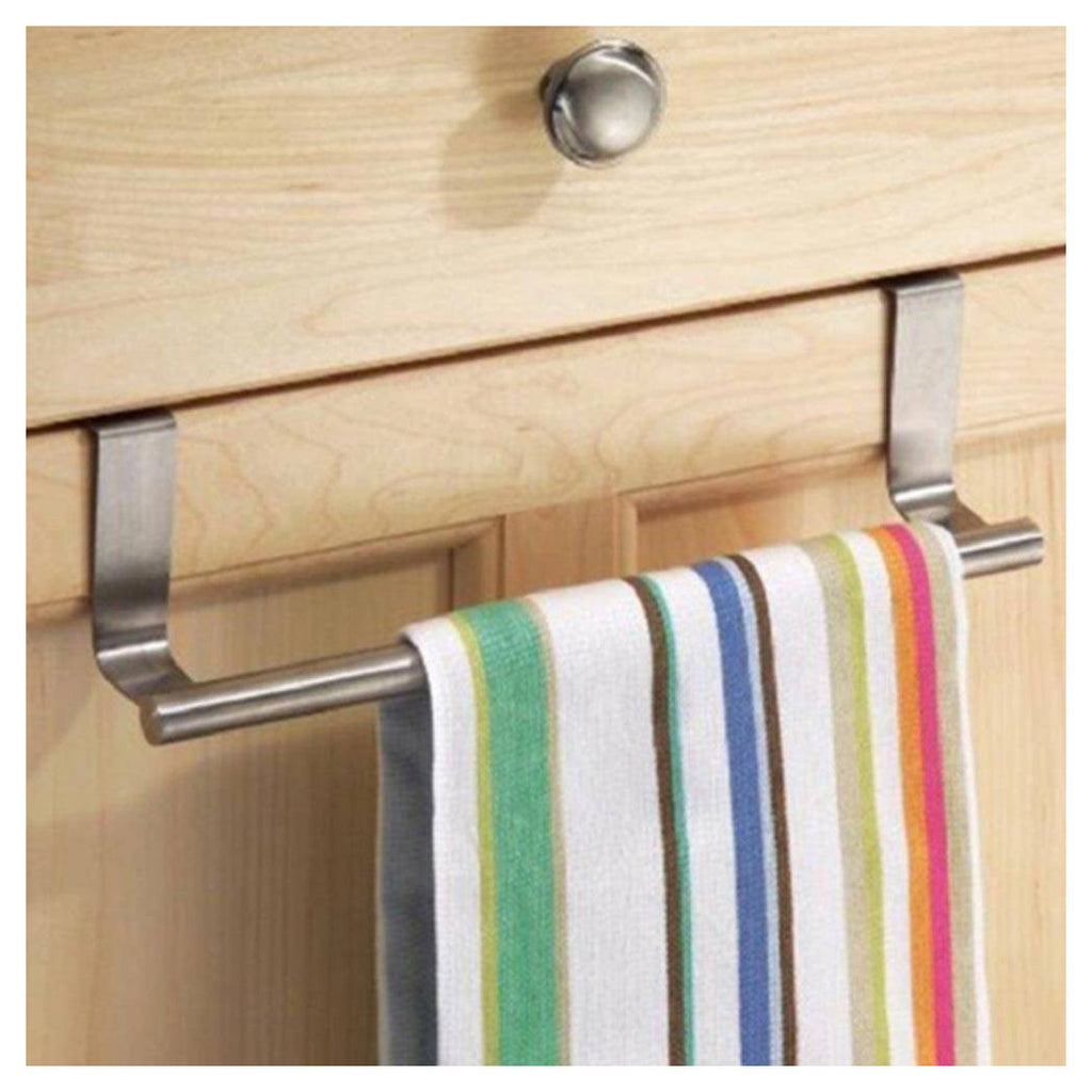 Soporte de toalla SOSTROFINOS EN STEEL 23 CM para puertas con acoplamiento rápido