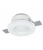 Soporte de tiza empotrable pintible redondo Soporte redondo Spotlight GU10 GS-22