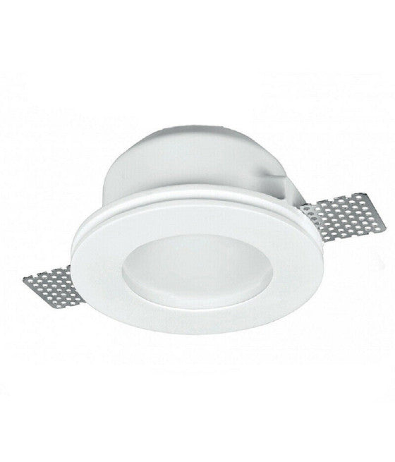 Soporte de tiza empotrable pintible redondo Soporte redondo Spotlight GU10 GS-22