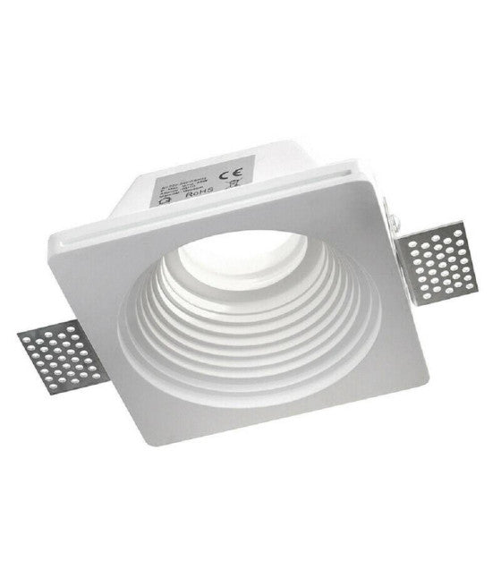 Soporte de soporte empotrado ajustable blanco redondo para proyector P11