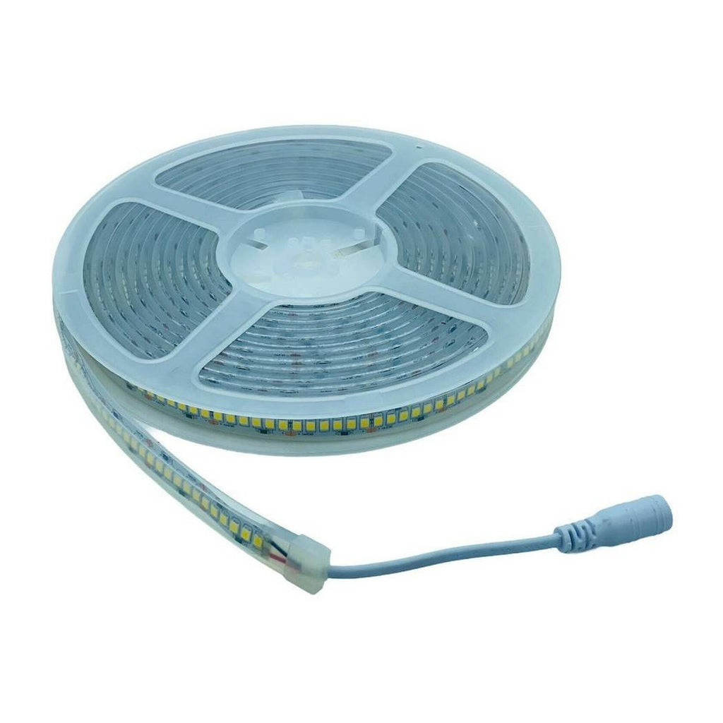 STRISCIA LED 24V IMPERMEAILE IP65 CON 1200 LED LUZ NATURAL 4000K DA 45 WATT