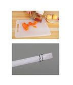 Tabla de cortar de madera natural Corte vegetales carne carne bambú 25 x 18 cm