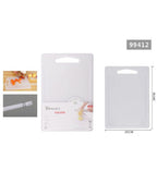 Tabla de cortar de madera natural Corte vegetales carne carne bambú 25 x 18 cm