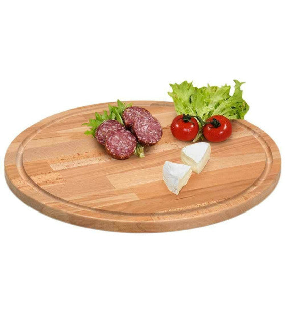 Tabla de corte de madera natural Corte vegetales carne carne bambú 25 x 17 cm