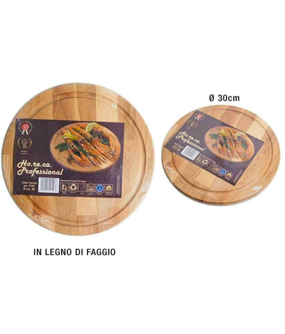 Tabla de corte de madera natural Corte vegetales carne carne bambú 25 x 17 cm