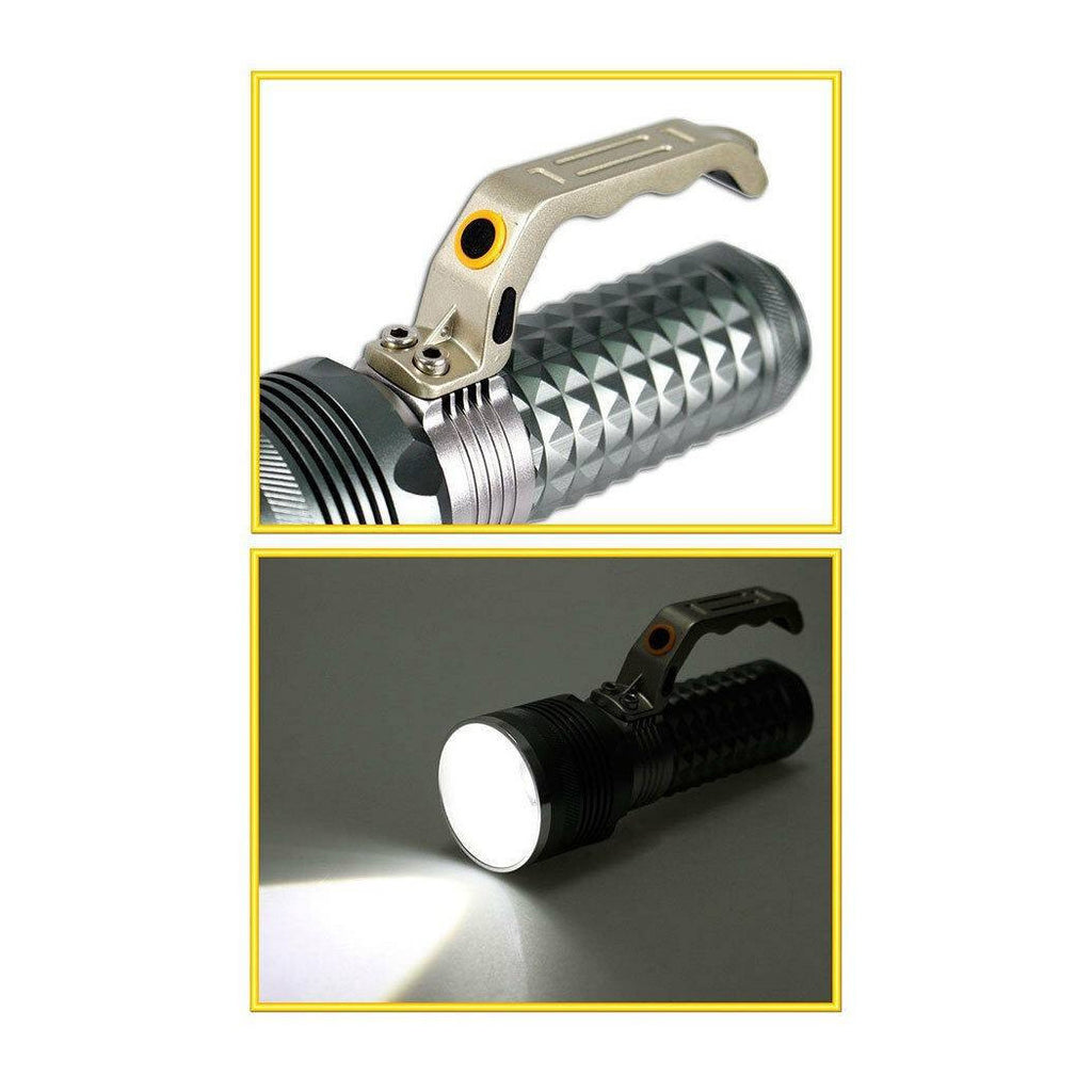 Táctica Torch 1 LED CREE con zoom de emergencia recargable a las baterías 1820