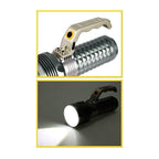 Táctica Torch 1 LED CREE con zoom de emergencia recargable a las baterías 1820