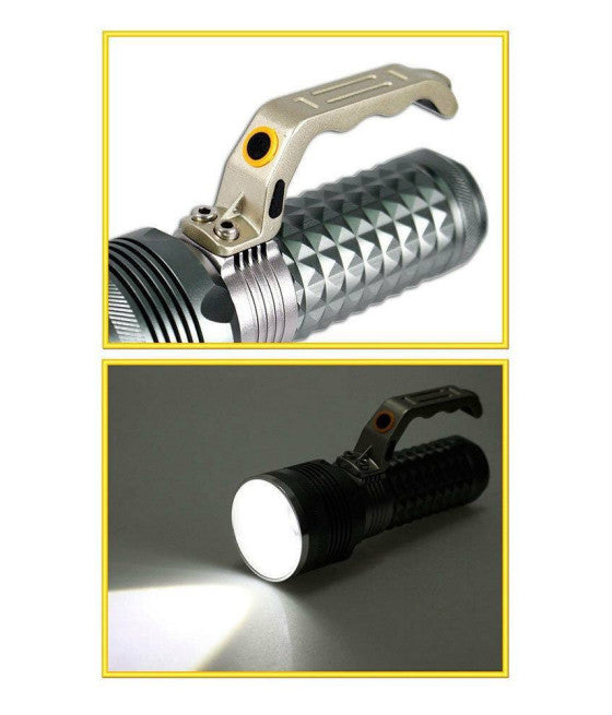 Táctica Torch 1 LED CREE con zoom de emergencia recargable a las baterías 1820