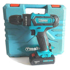 Taladro Percusión Batería de litio Destornillador 26V Doble batería + Maleta