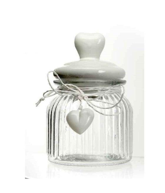 Set de 6 piezas de recipiente de jarra de vidrio con cubierta de jarra 2 lt