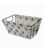 Set 6 cajas de madera Decoupage Jewelry Box Caja de corazón forma de corazón