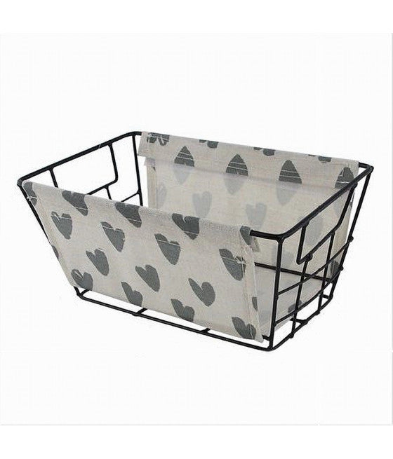 Set 6 cajas de madera Decoupage Jewelry Box Caja de corazón forma de corazón