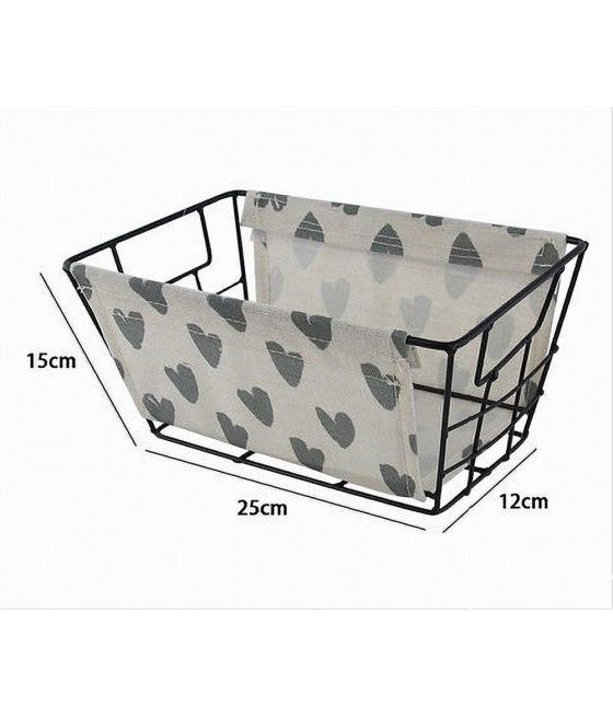 Set 6 cajas de madera Decoupage Jewelry Box Caja de corazón forma de corazón