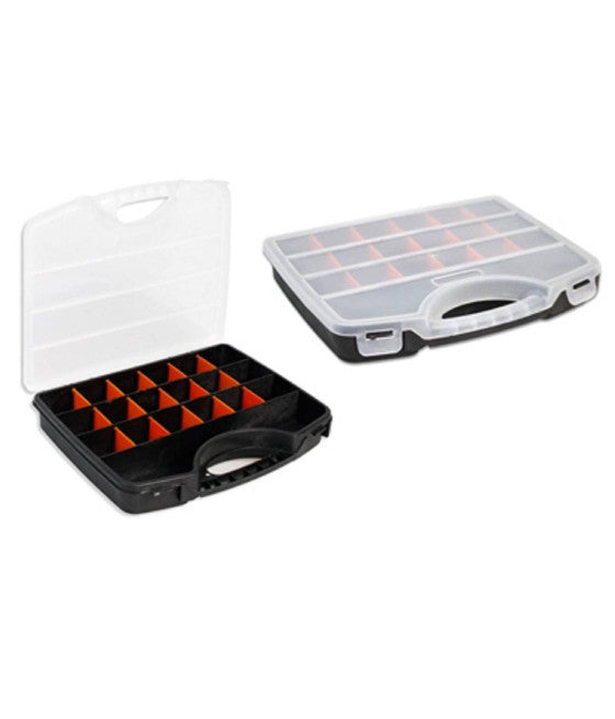 Caja de herramientas ADENSILS Tornillos ajustables Organizador Marcos 274x180x45mm