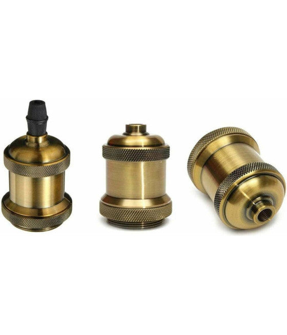 Lámpara de suspensión ovalada de techo de vidrio ámbar E27 A36-06