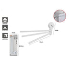 Toalla de pared Toalla Toallito 3 brazos con conexión de succión