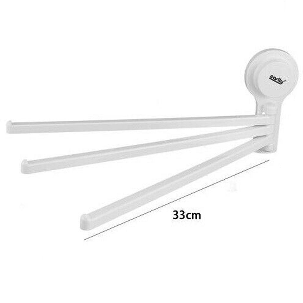 Toalla de pared Toalla Toallito 3 brazos con conexión de succión