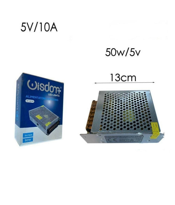 Transformador de conmutación de la fuente de alimentación estabilizada de 10A 5V 50W 100-220V