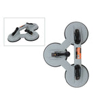 Triple Succión Manija de elevación Espejo de cristal Placa de vidrio 140kg de bloqueo