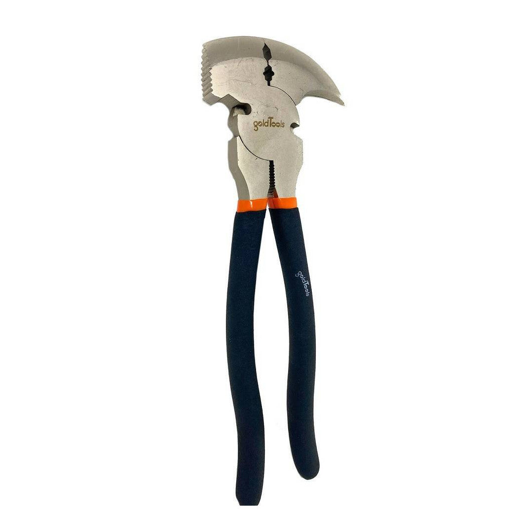 Tweezer Alicates de acero de 250 mm de acero de 250 mm con mango de goma antideslizante Martillo