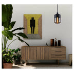 Vintage suspensión araña techo e27 ataque negro ámbar LP-14