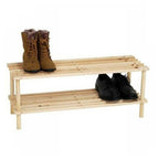 Zapatos zapatos 2 estantes de madera estante de madera estante de madera